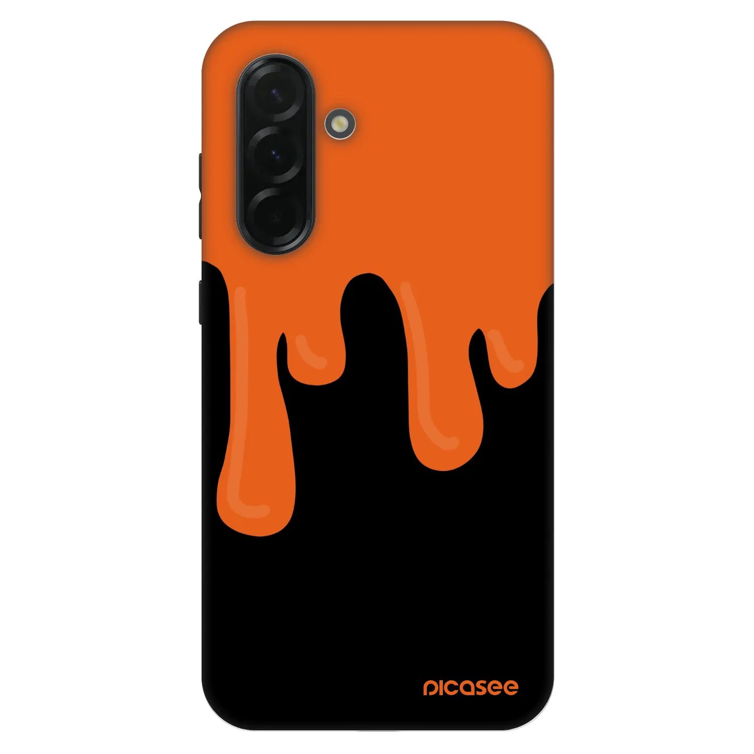 Picasee Fashion Case für Samsung Galaxy A36 5G - Orange spooky