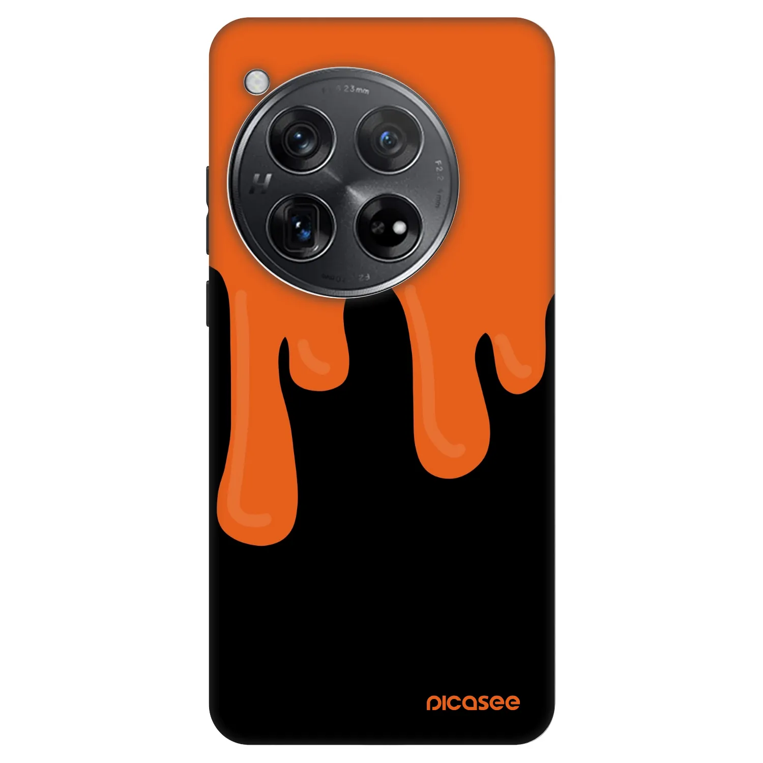 Picasee Fashion Case für OnePlus 12 5G - Orange spooky