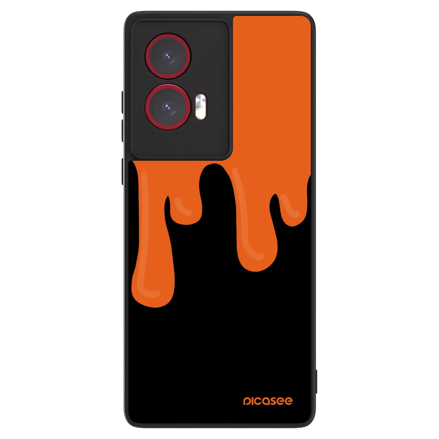 Picasee ULTIMATE CASE für Motorola Edge 50 Fusion - Orange spooky