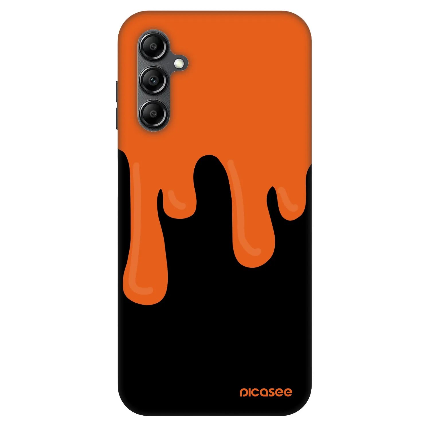 Picasee Fashion Case für Samsung Galaxy A16 4G - Orange spooky