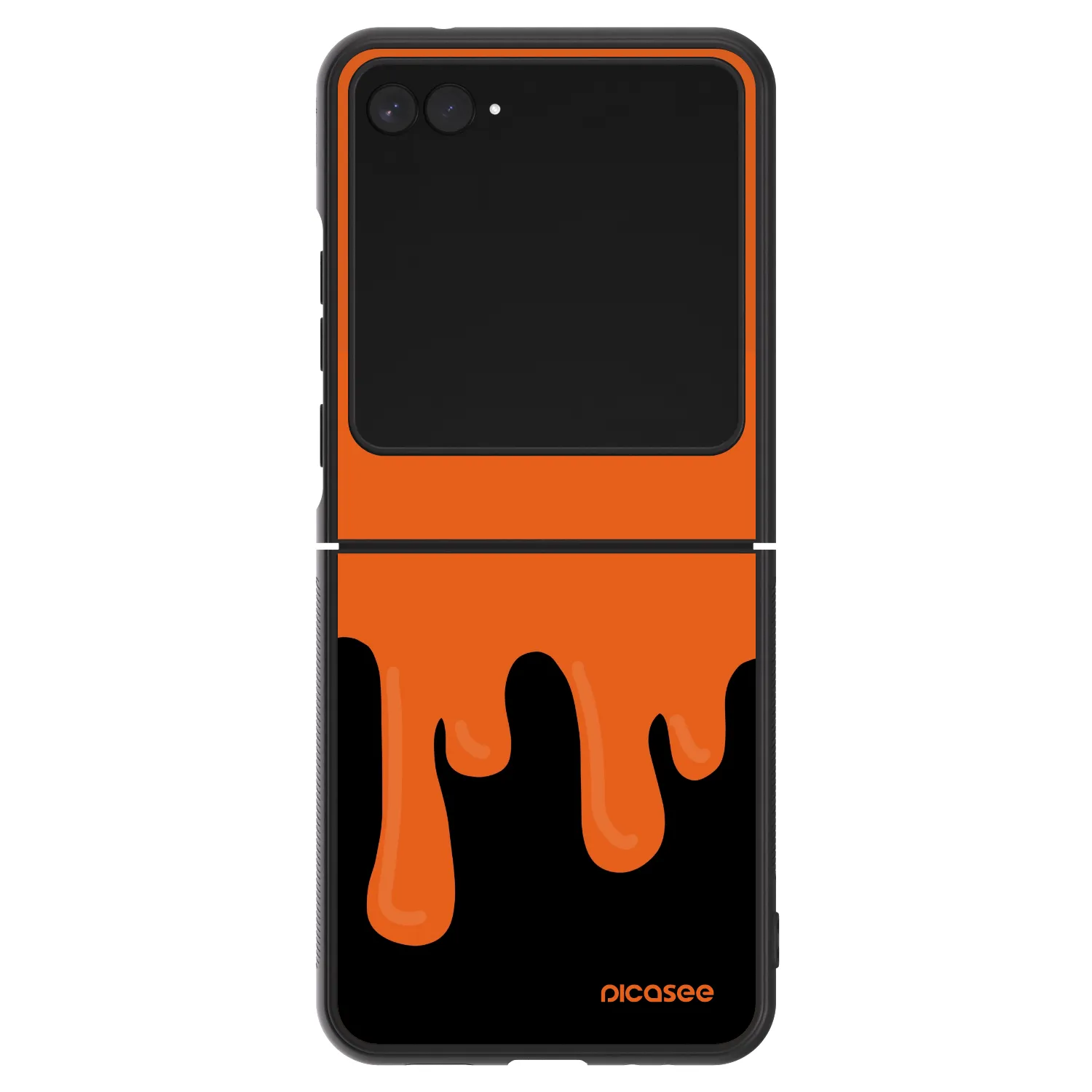 Picasee ULTIMATE CASE für Motorola Razr 60 - Orange spooky