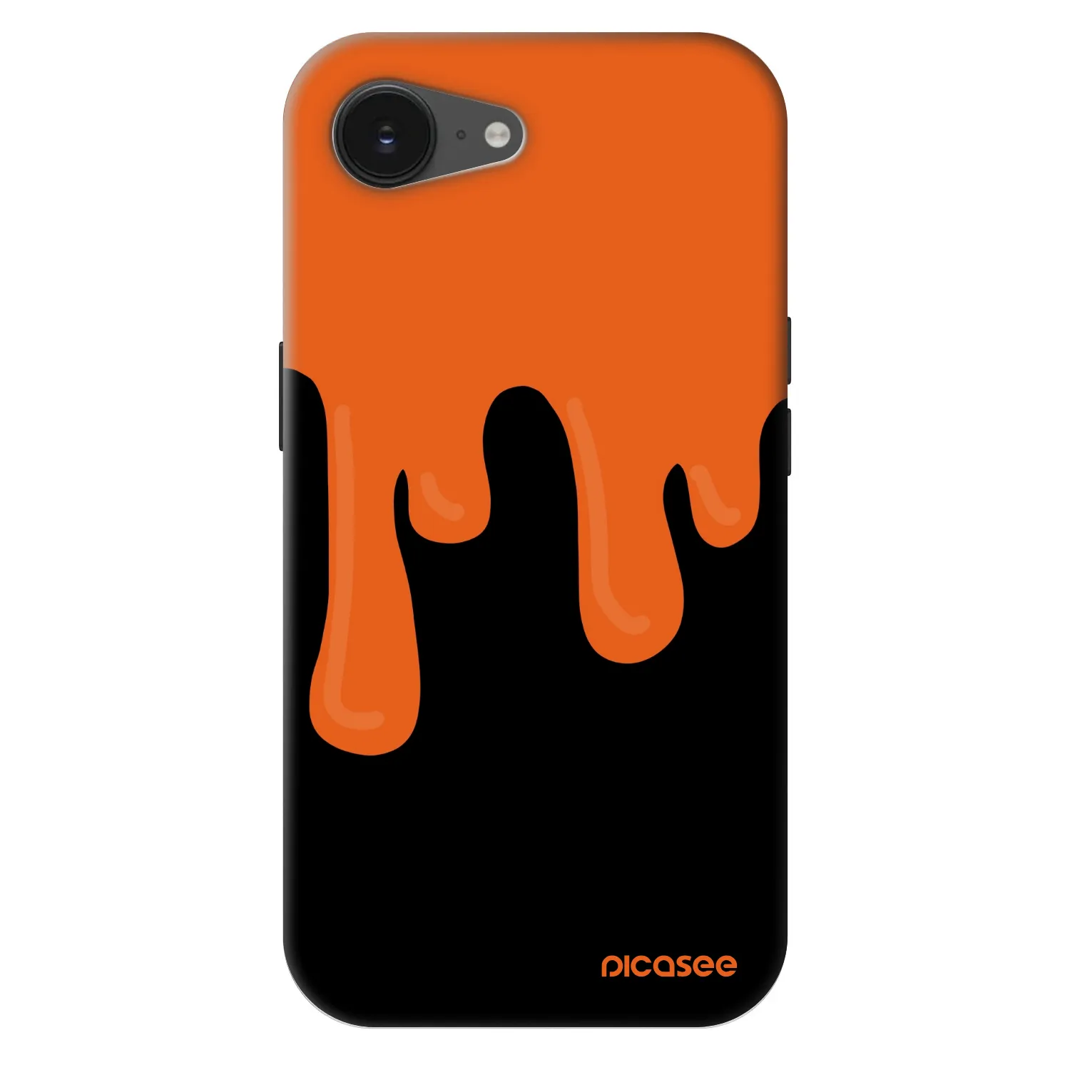 Picasee Fashion Case MagSafe für Apple iPhone 17e - Orange spooky