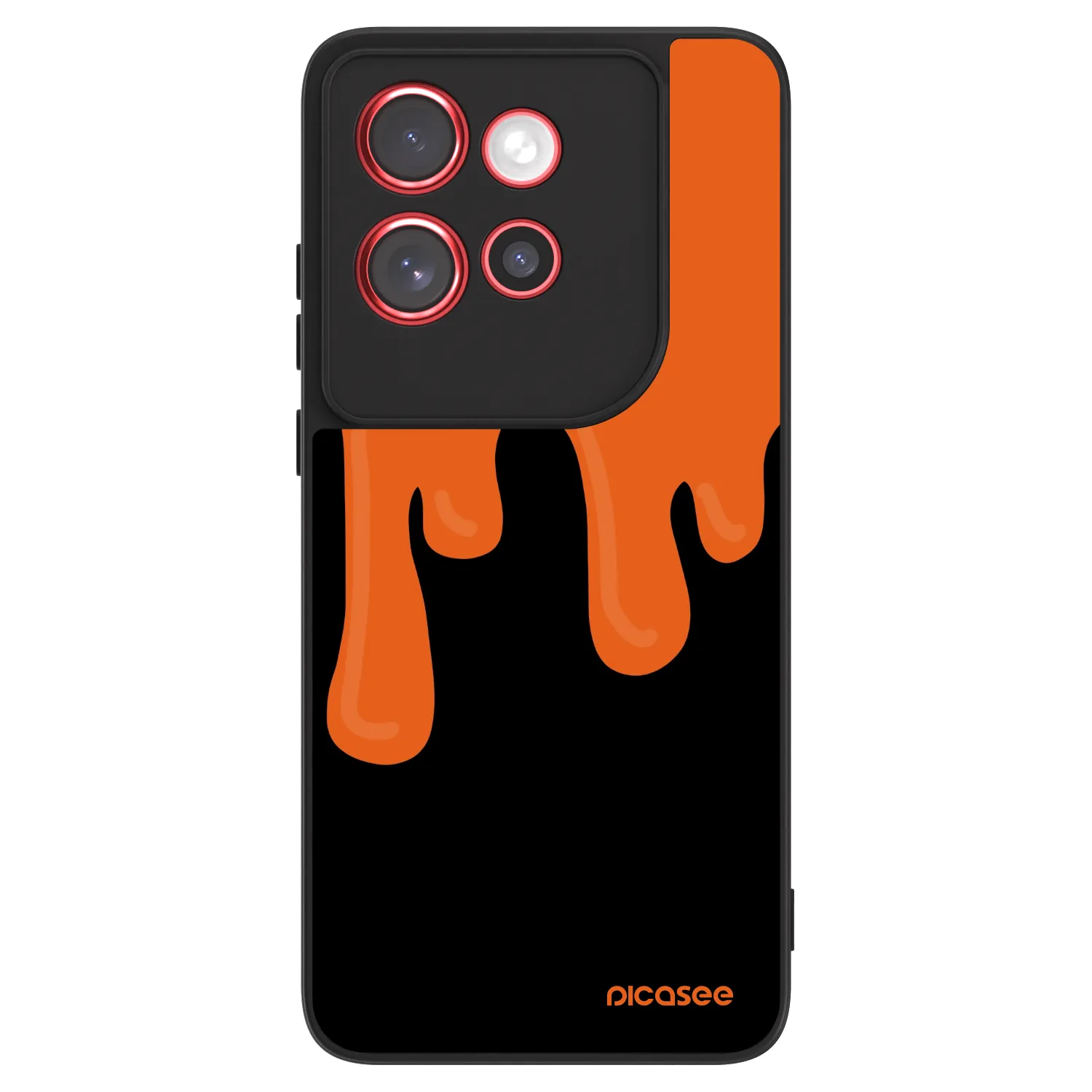 Picasee ULTIMATE CASE für Motorola Edge 60 Neo 5G - Orange spooky