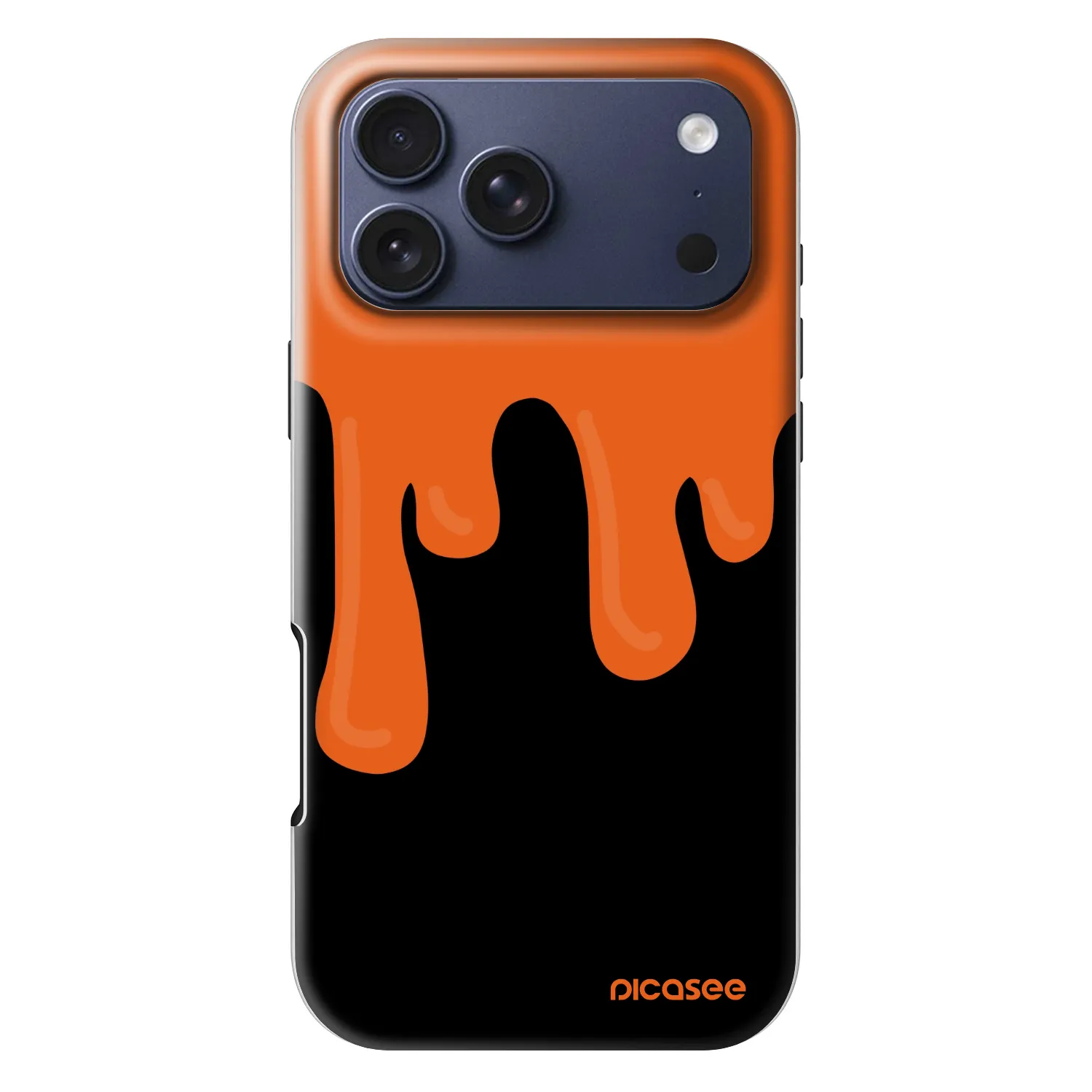 Picasee Fashion Case MagSafe für Apple iPhone 18 Pro Max - Orange spooky