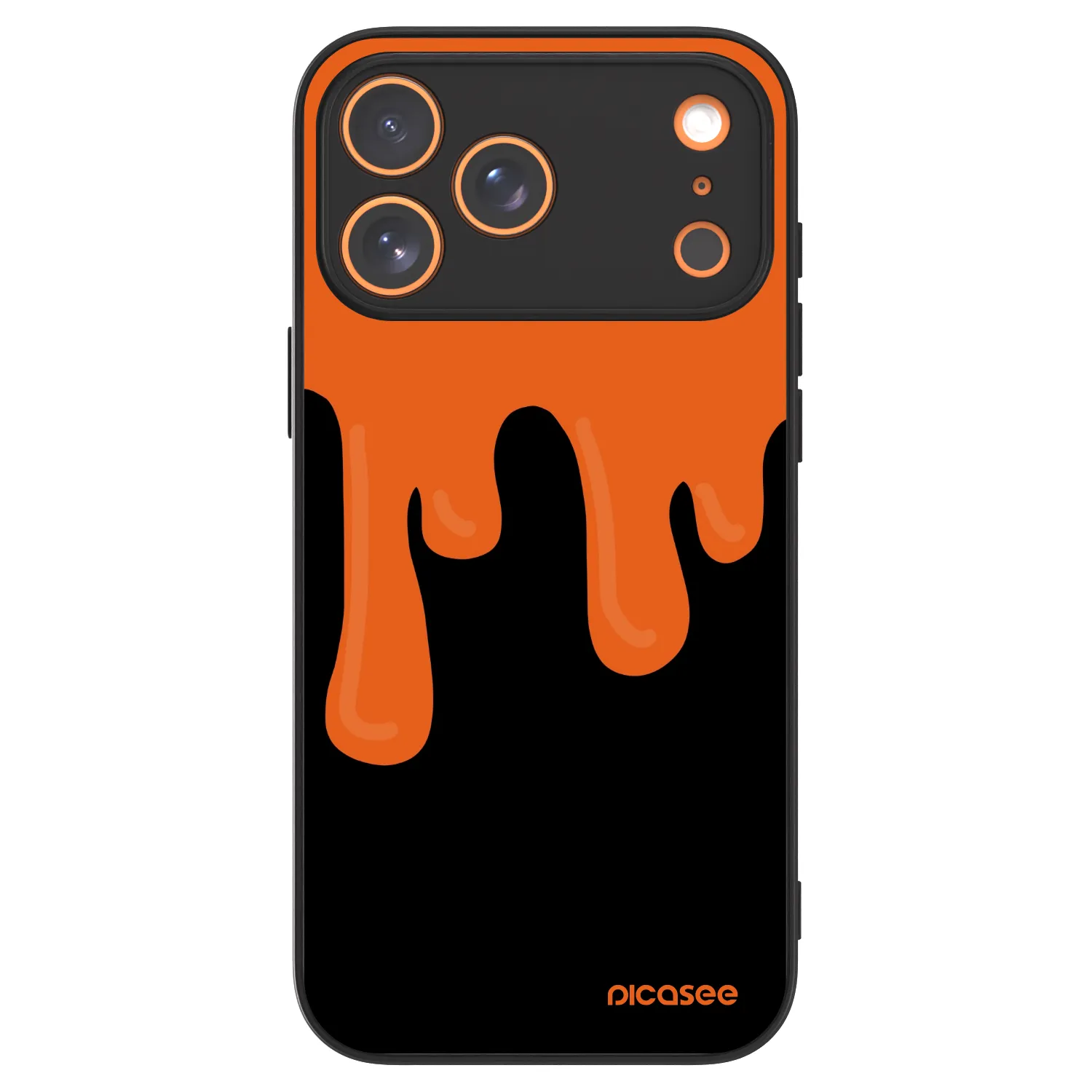 Picasee ULTIMATE CASE für Apple iPhone 18 Pro Max - Orange spooky
