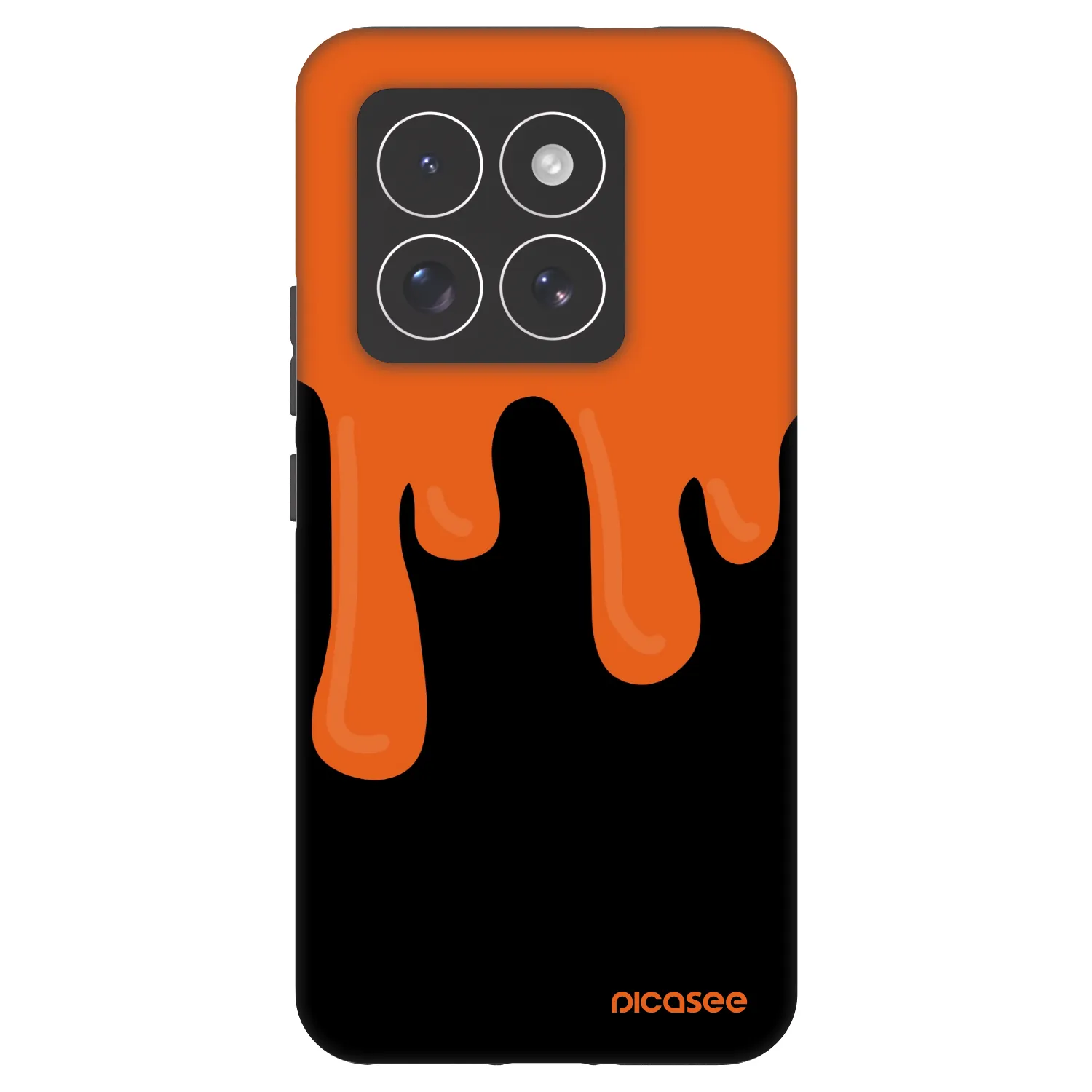 Picasee Fashion Case für Xiaomi 14 Pro - Orange spooky