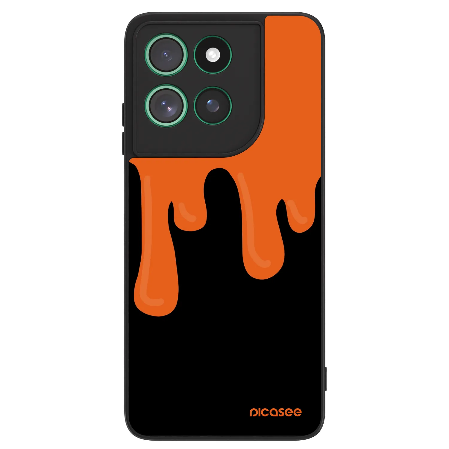 Picasee ULTIMATE CASE für Motorola Moto G57 Power - Orange spooky