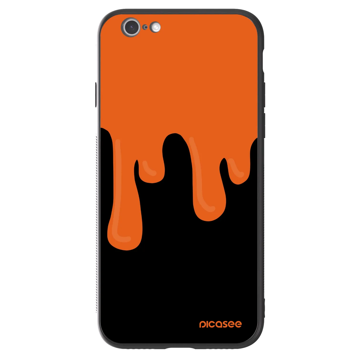Picasee ULTIMATE CASE für Apple iPhone 6/6S - Orange spooky