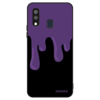 Hülle für Samsung Galaxy A40 A405F - Purple spooky