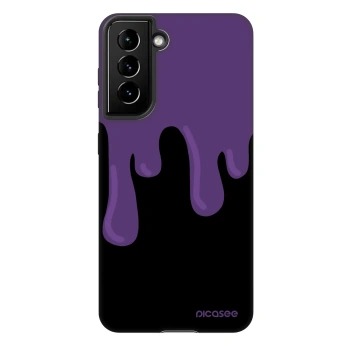 Hülle für Samsung Galaxy S21 FE 5G - Purple spooky