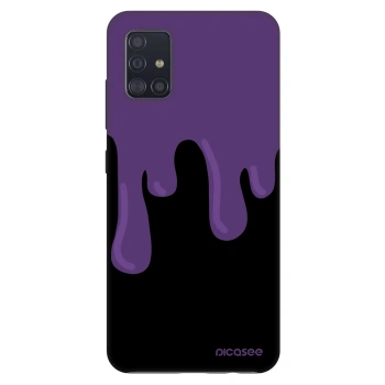 Hülle für Samsung Galaxy A51 A515F - Purple spooky