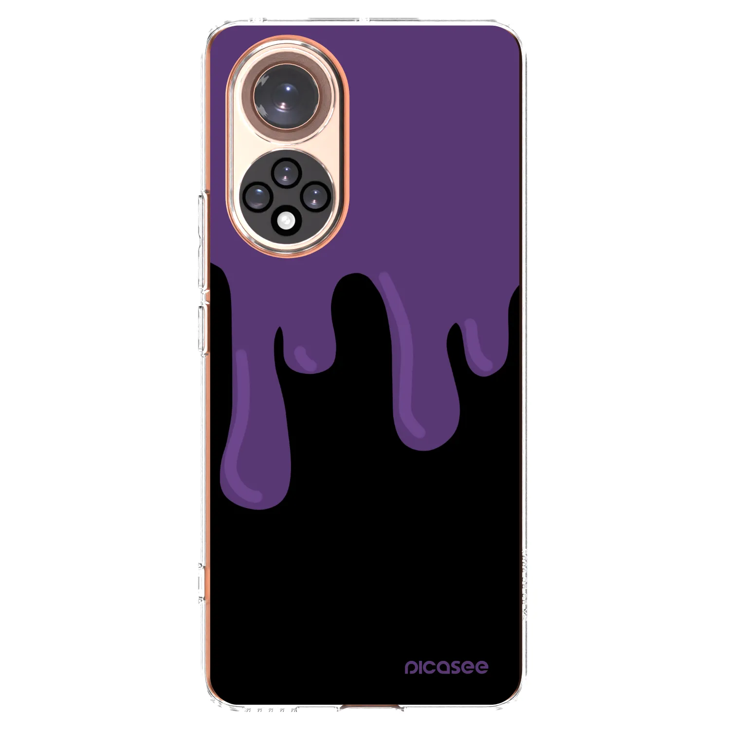 Picasee Honor 50 5G Hülle - Transparentes Silikon - Purple spooky