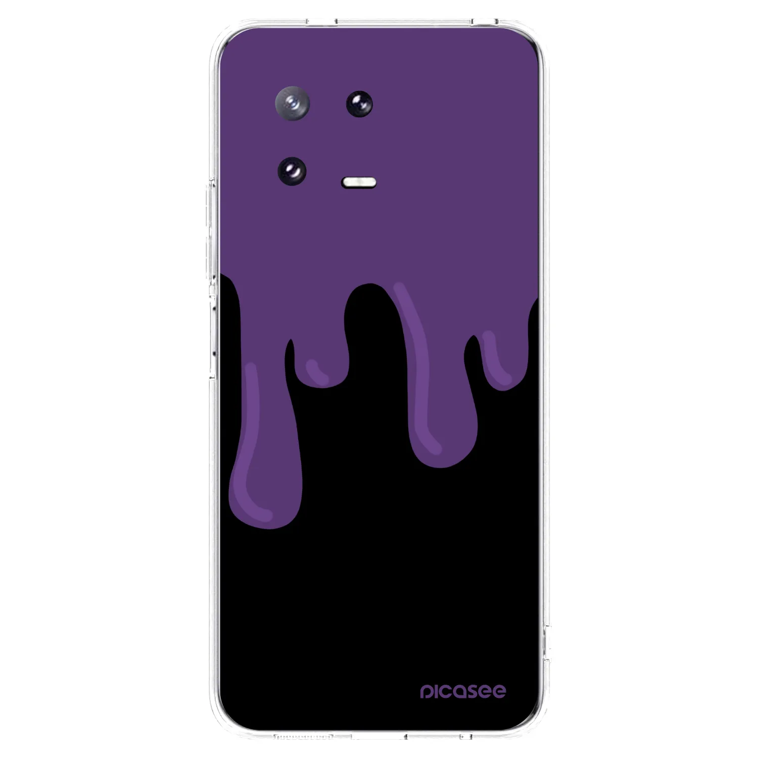 Picasee Xiaomi 13 Pro Hülle - Transparentes Silikon - Purple spooky