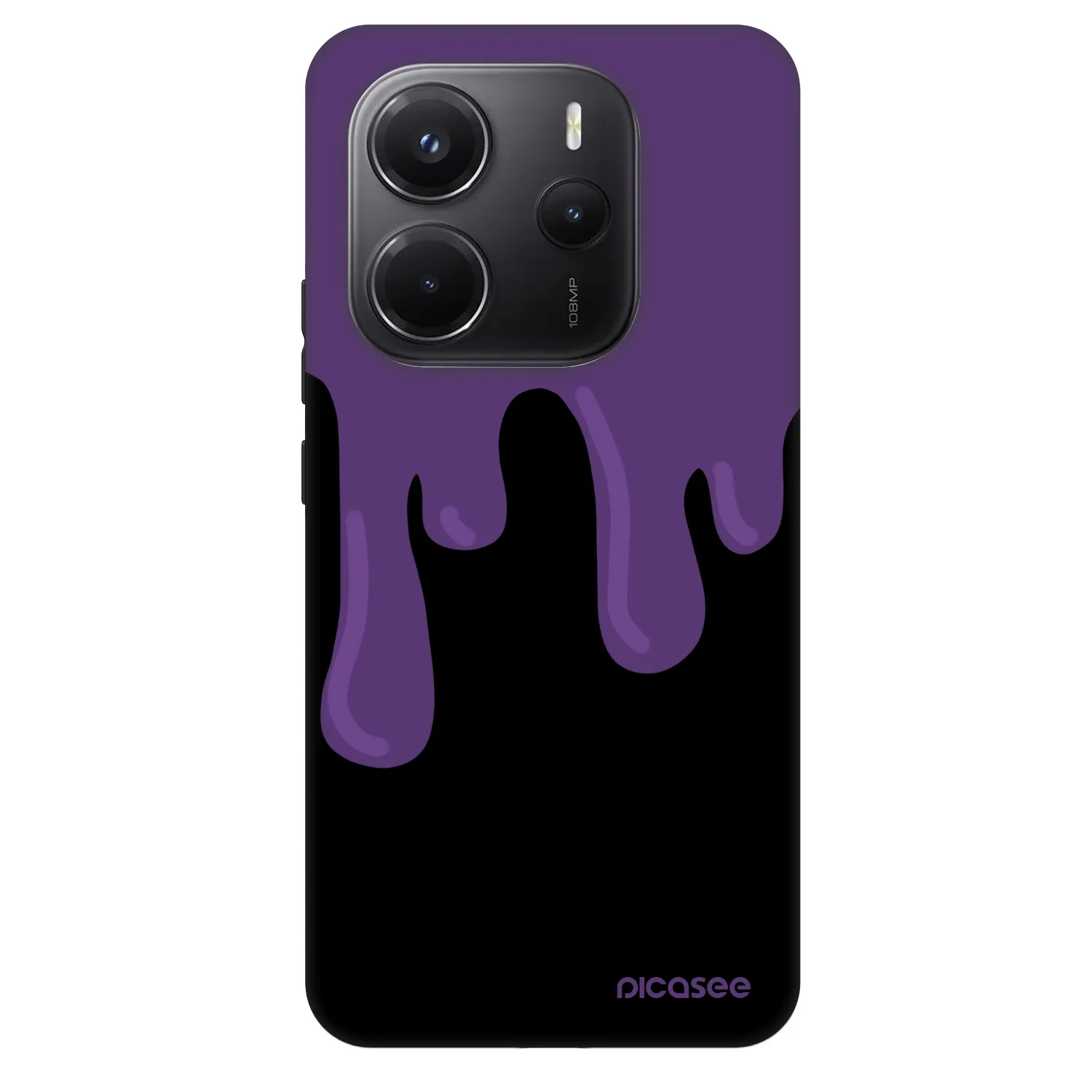 Picasee Fashion Case für Xiaomi Redmi Note 14 5G - Purple spooky