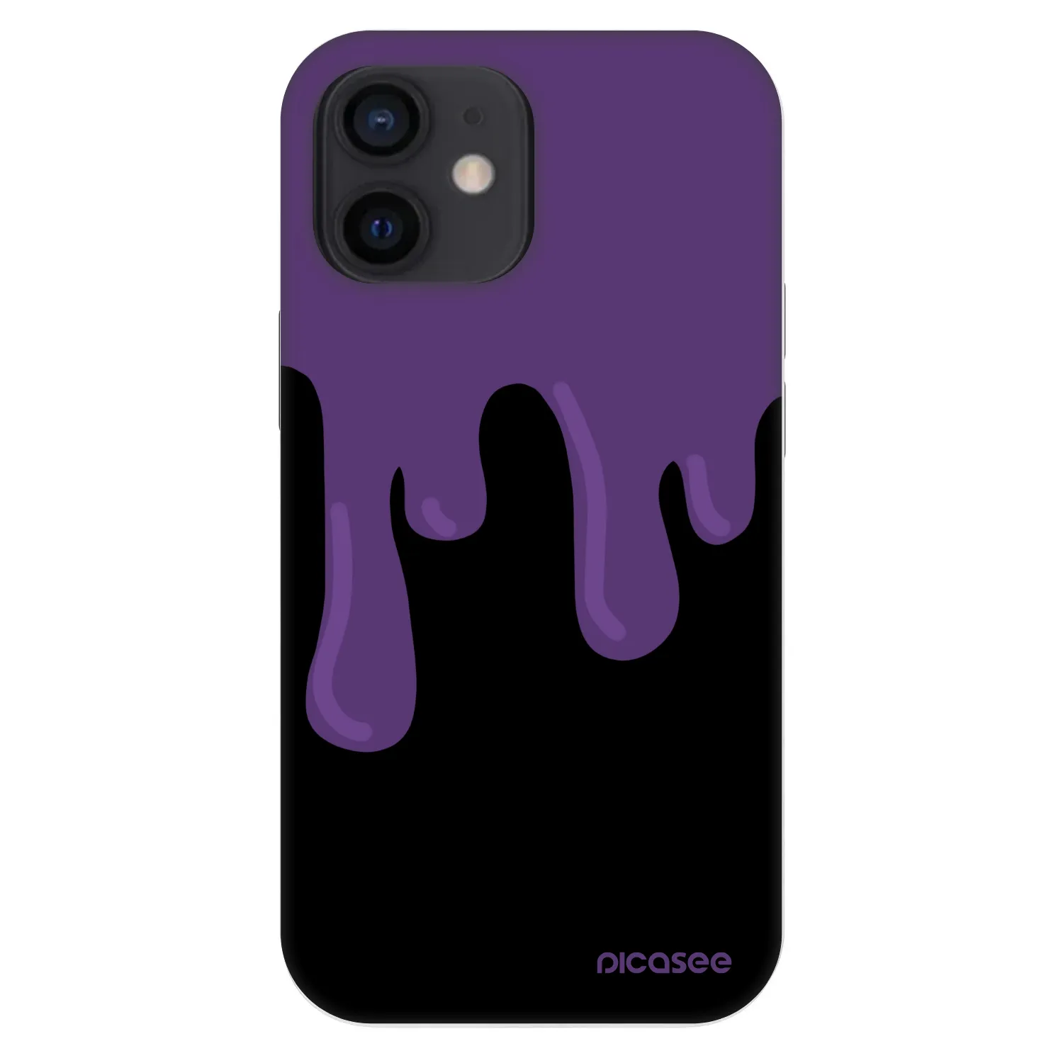 Picasee Fashion Case für Apple iPhone 12 mini - Purple spooky