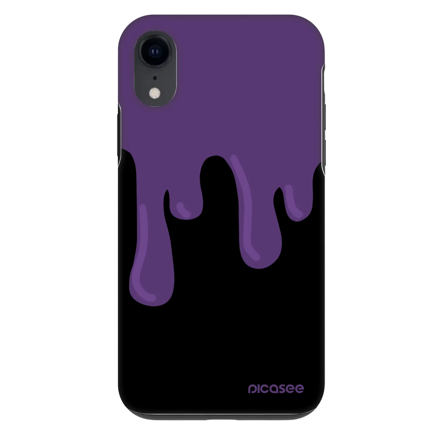 Picasee Fashion Case für Apple iPhone XR - Purple spooky