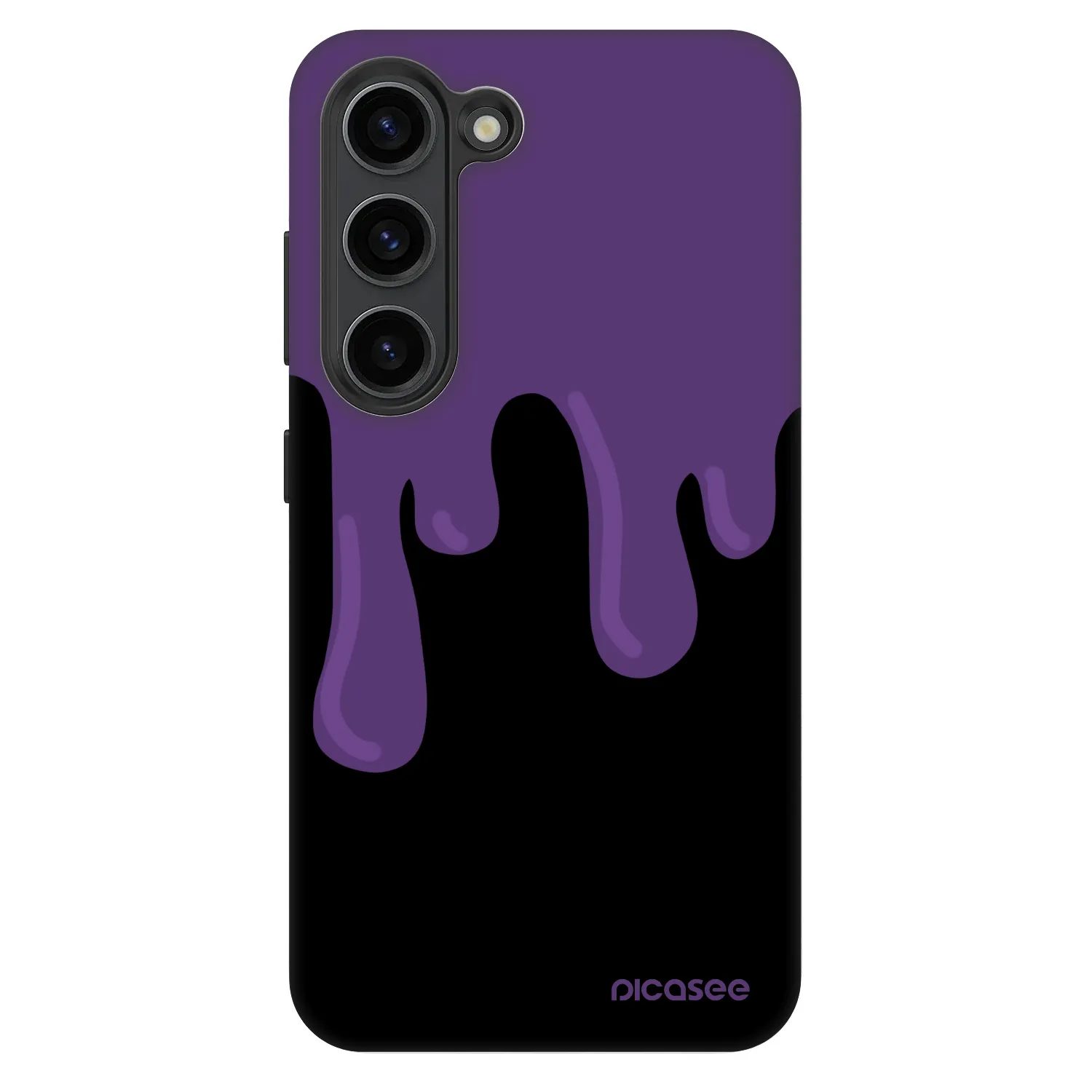 Picasee Fashion Case für Samsung Galaxy S23 5G - Purple spooky