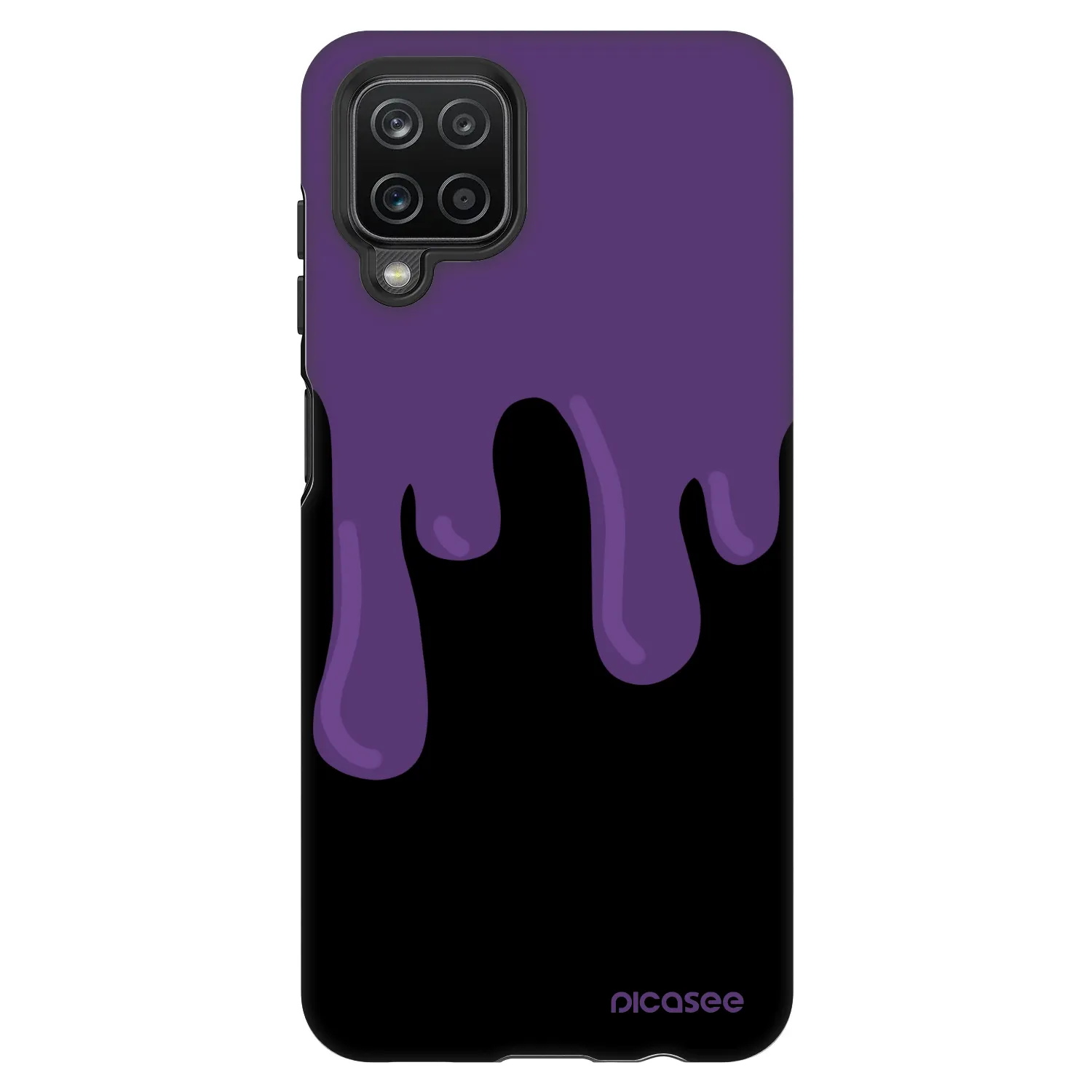 Picasee Fashion Case für Samsung Galaxy A12 A125F - Purple spooky