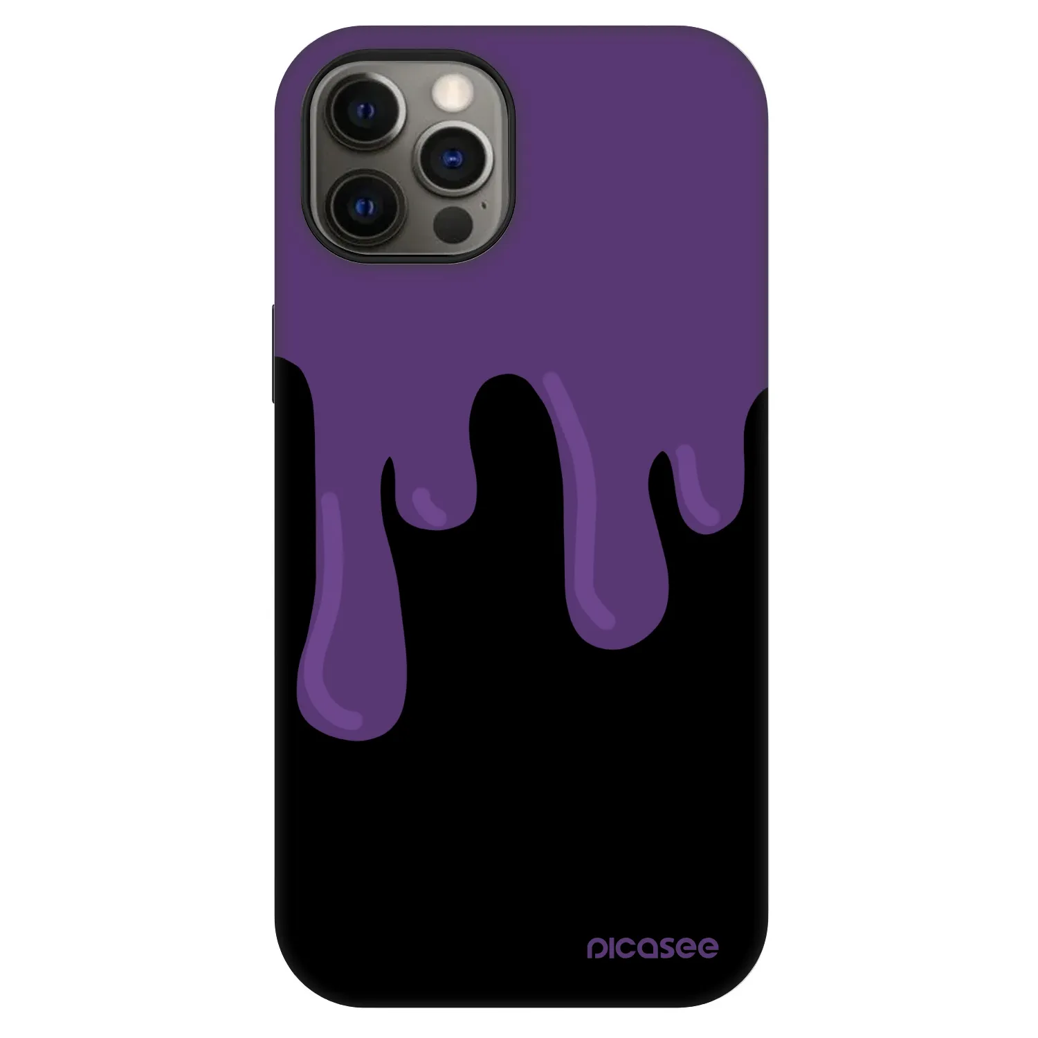 Picasee Fashion Case MagSafe für Apple iPhone 12 - Purple spooky