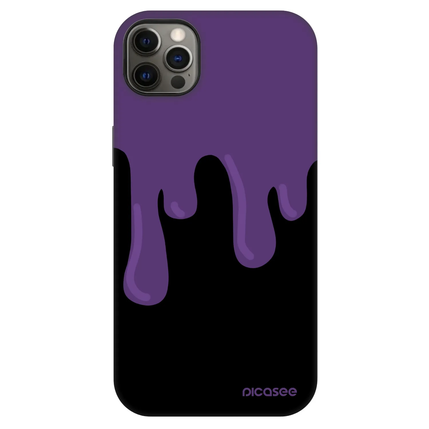 Picasee Fashion Case MagSafe für Apple iPhone 12 Pro Max - Purple spooky