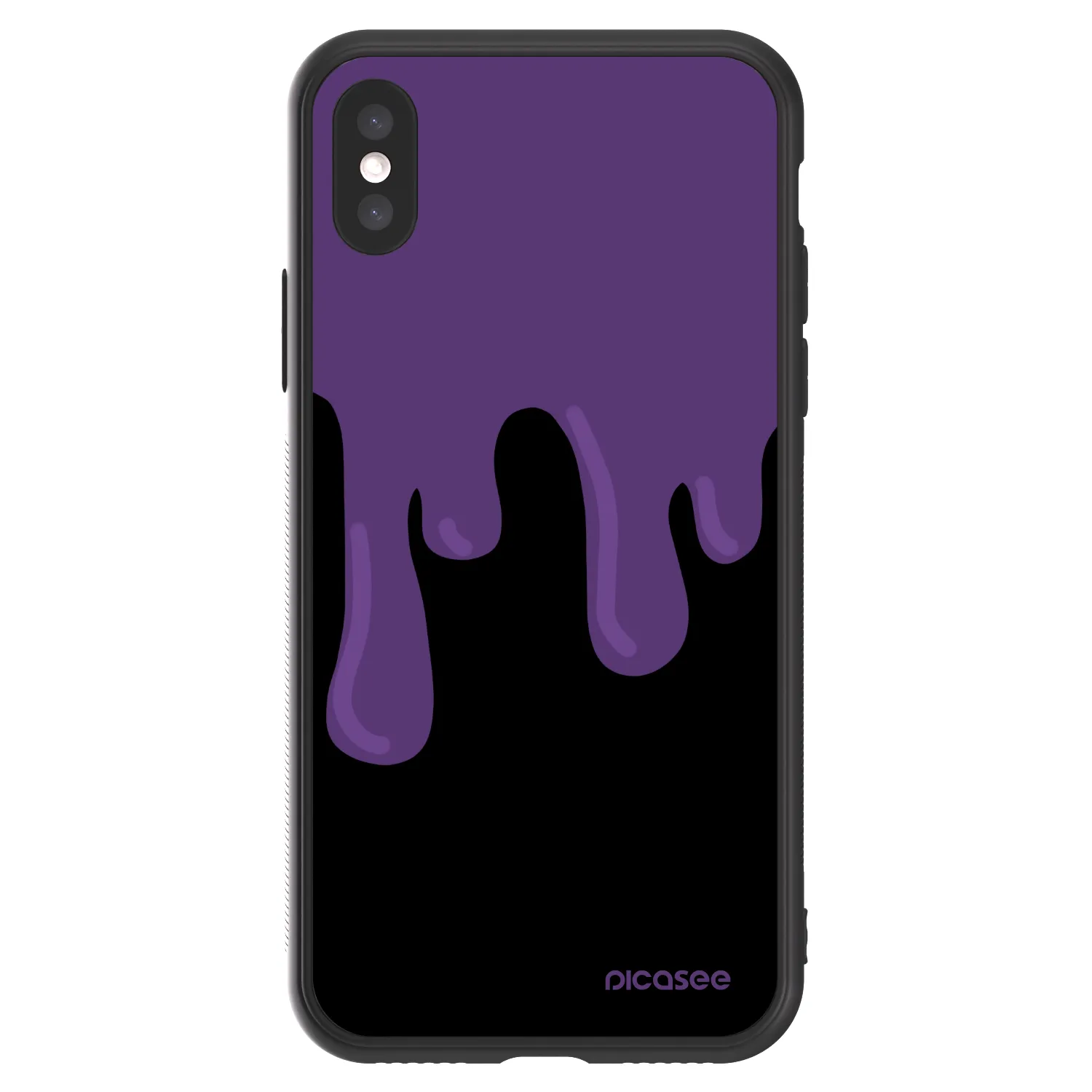 Picasee ULTIMATE CASE für Apple iPhone X/XS - Purple spooky