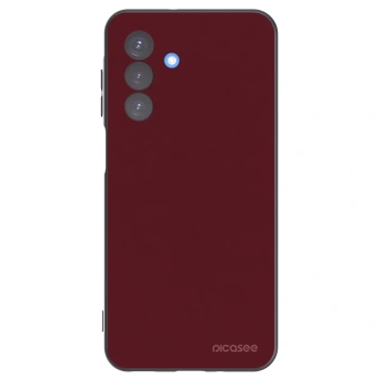 Picasee Samsung Galaxy A17 5G Hülle - Schwarzes Silikon - Burgundy red