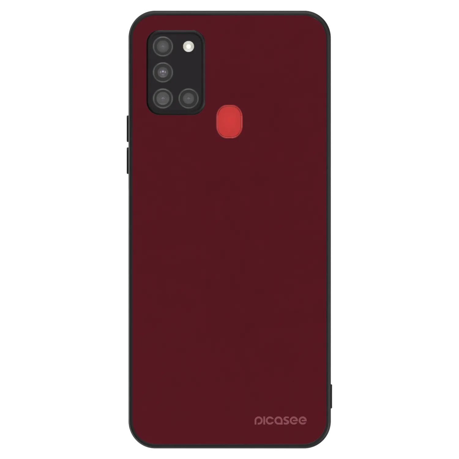Picasee ULTIMATE CASE für Samsung Galaxy A21s - Burgundy red