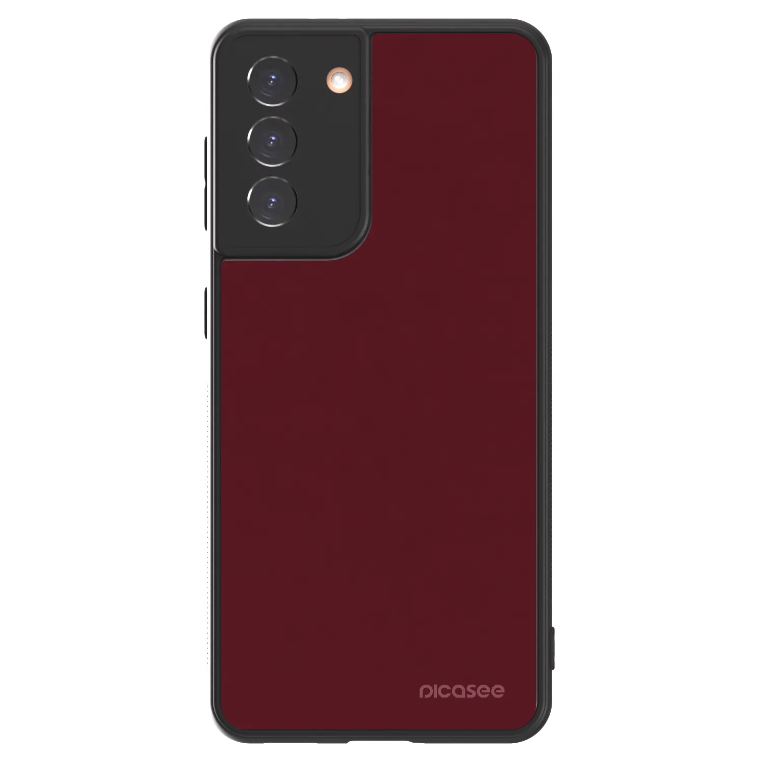 Picasee ULTIMATE CASE für Samsung Galaxy S21 5G G991B - Burgundy red