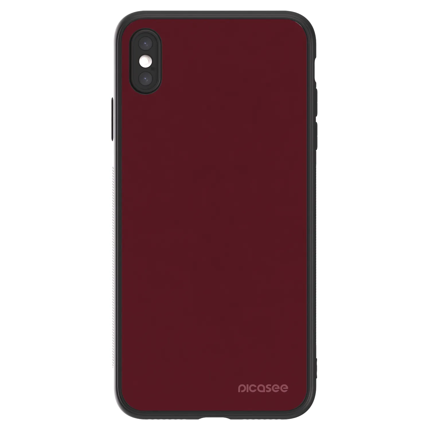 Picasee ULTIMATE CASE für Apple iPhone XS Max - Burgundy red