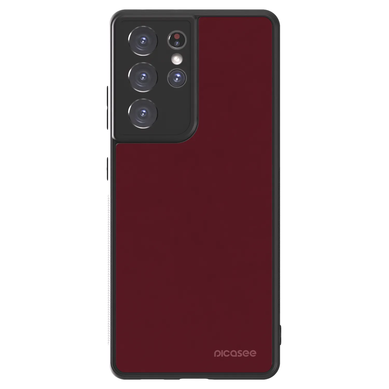 Picasee ULTIMATE CASE für Samsung Galaxy S21 Ultra 5G G998B - Burgundy red