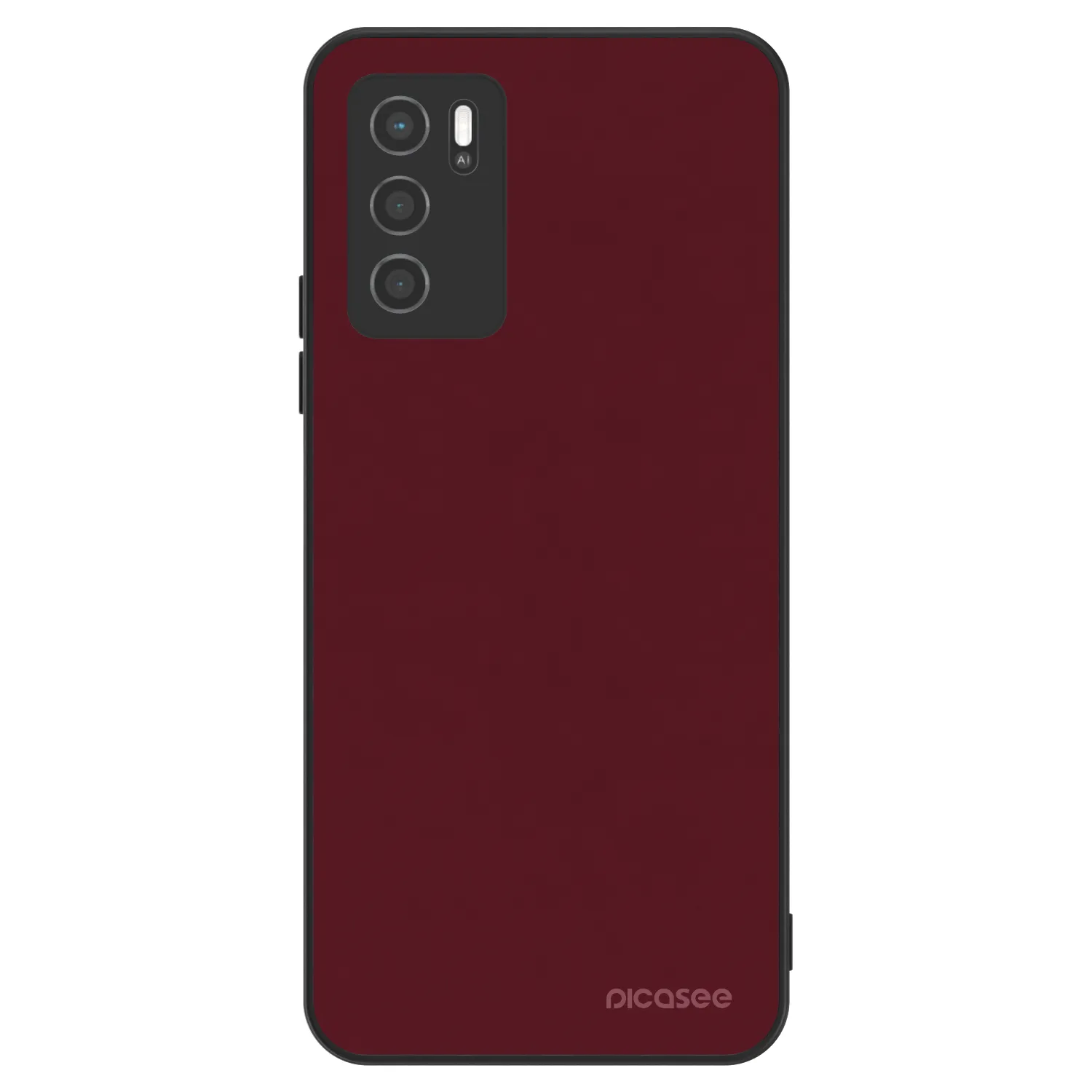 Picasee ULTIMATE CASE für OPPO A16s - Burgundy red