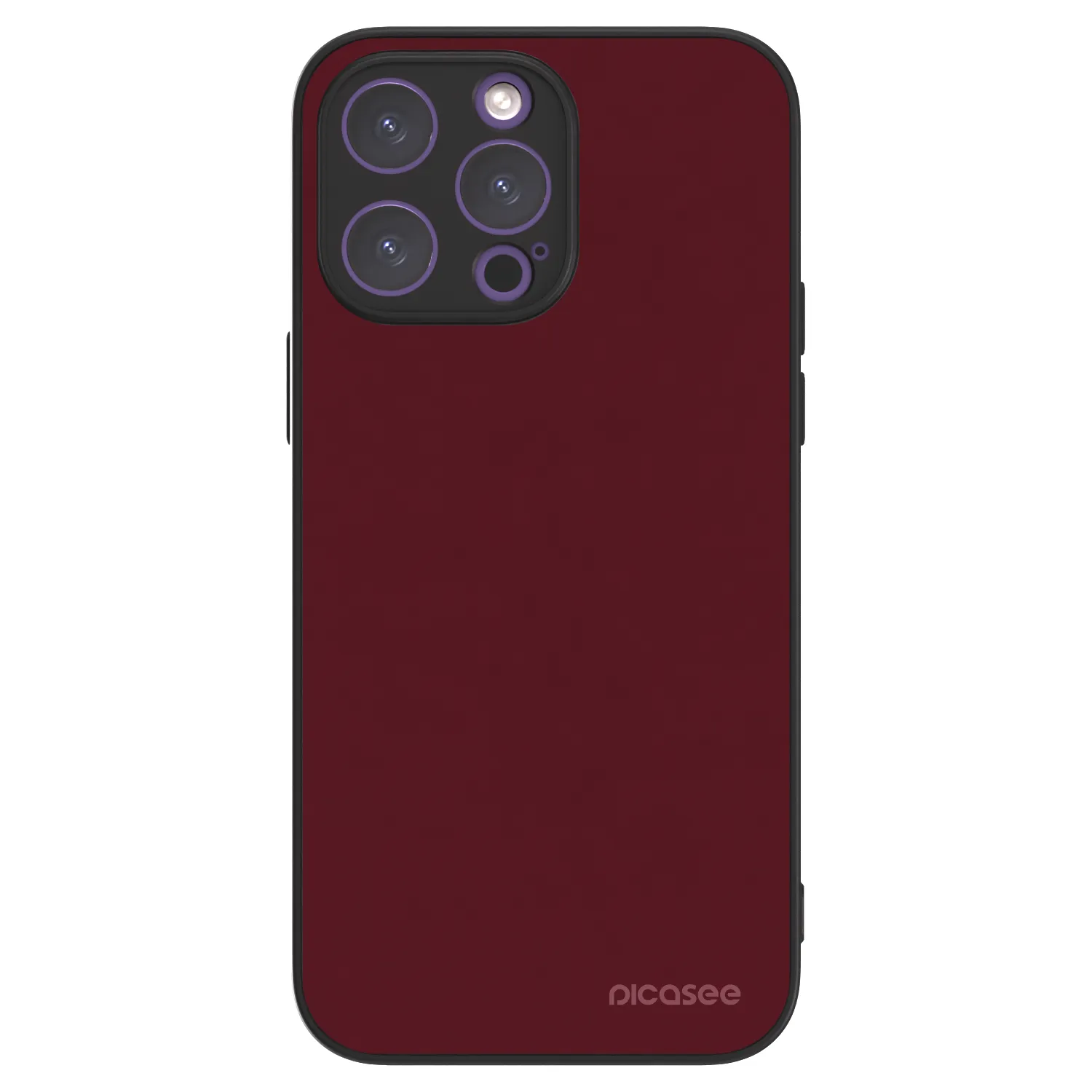 Picasee ULTIMATE CASE MagSafe für Apple iPhone 14 Pro Max - Burgundy red