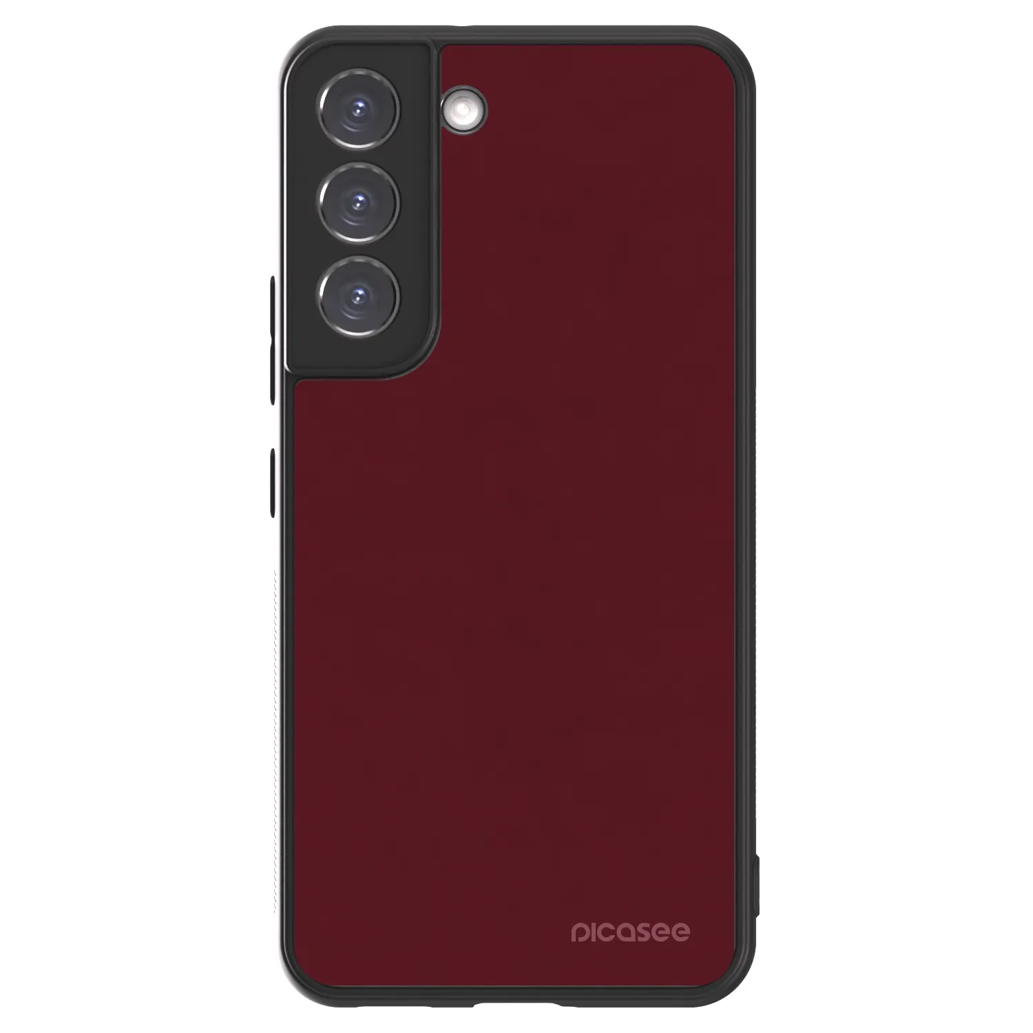 Picasee ULTIMATE CASE PowerShare für Samsung Galaxy S22 5G - Burgundy red