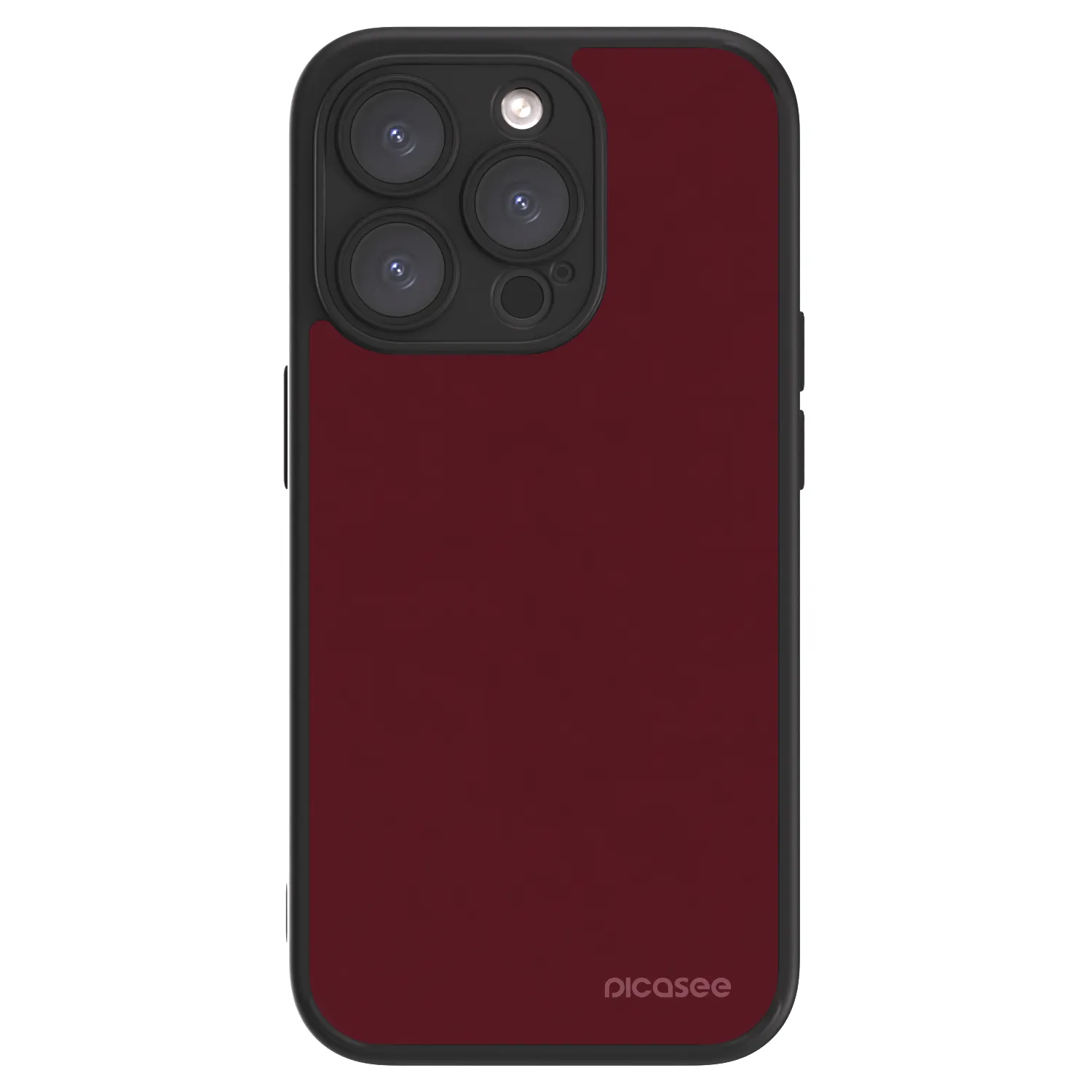 Picasee ULTIMATE CASE MagSafe für Apple iPhone 15 Pro - Burgundy red