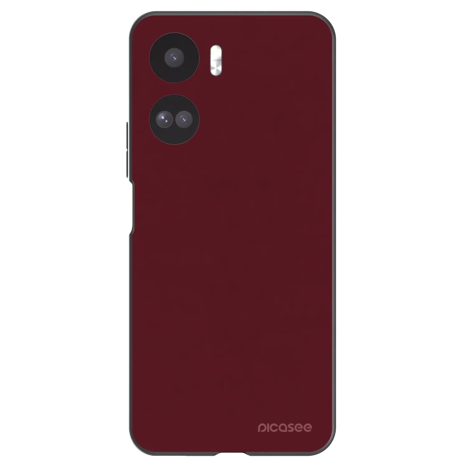 Picasee Honor 90 Lite 5G Hülle - Schwarzes Silikon - Burgundy red