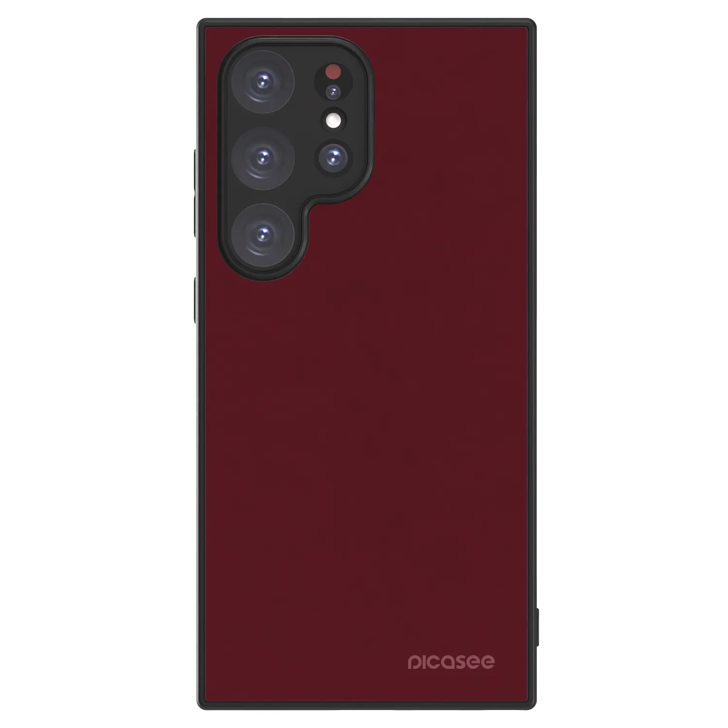 Picasee ULTIMATE CASE PowerShare für Samsung Galaxy S24 Ultra S928B 5G - Burgundy red