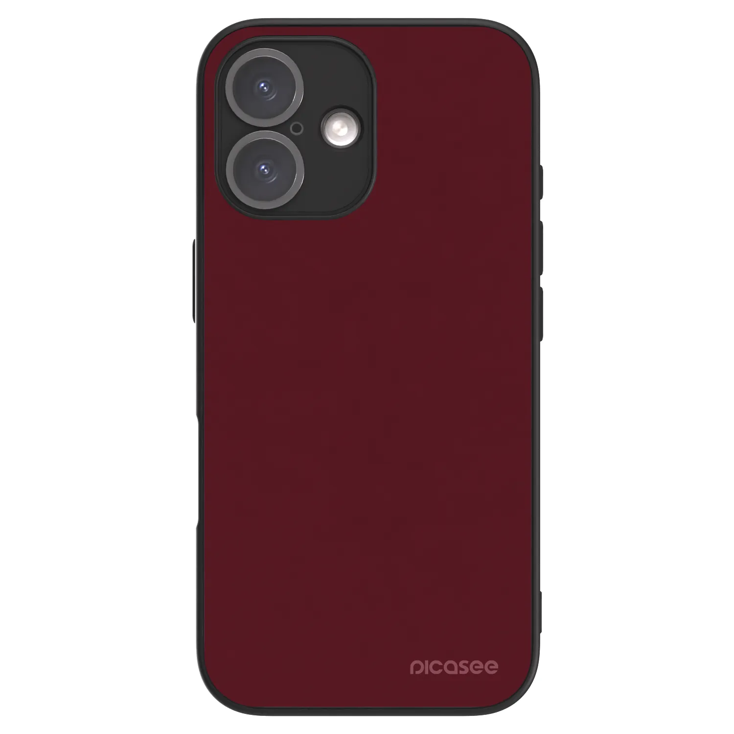 Picasee ULTIMATE CASE für Apple iPhone 16 - Burgundy red