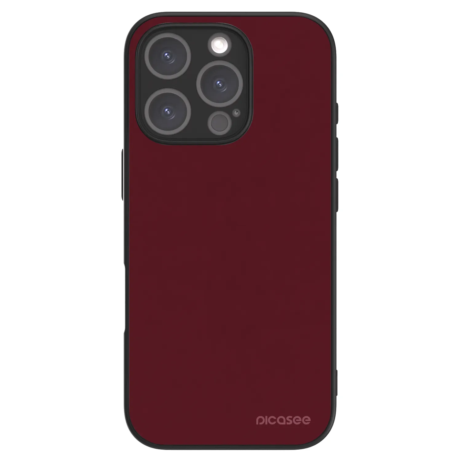 Picasee ULTIMATE CASE MagSafe für Apple iPhone 16 Pro - Burgundy red