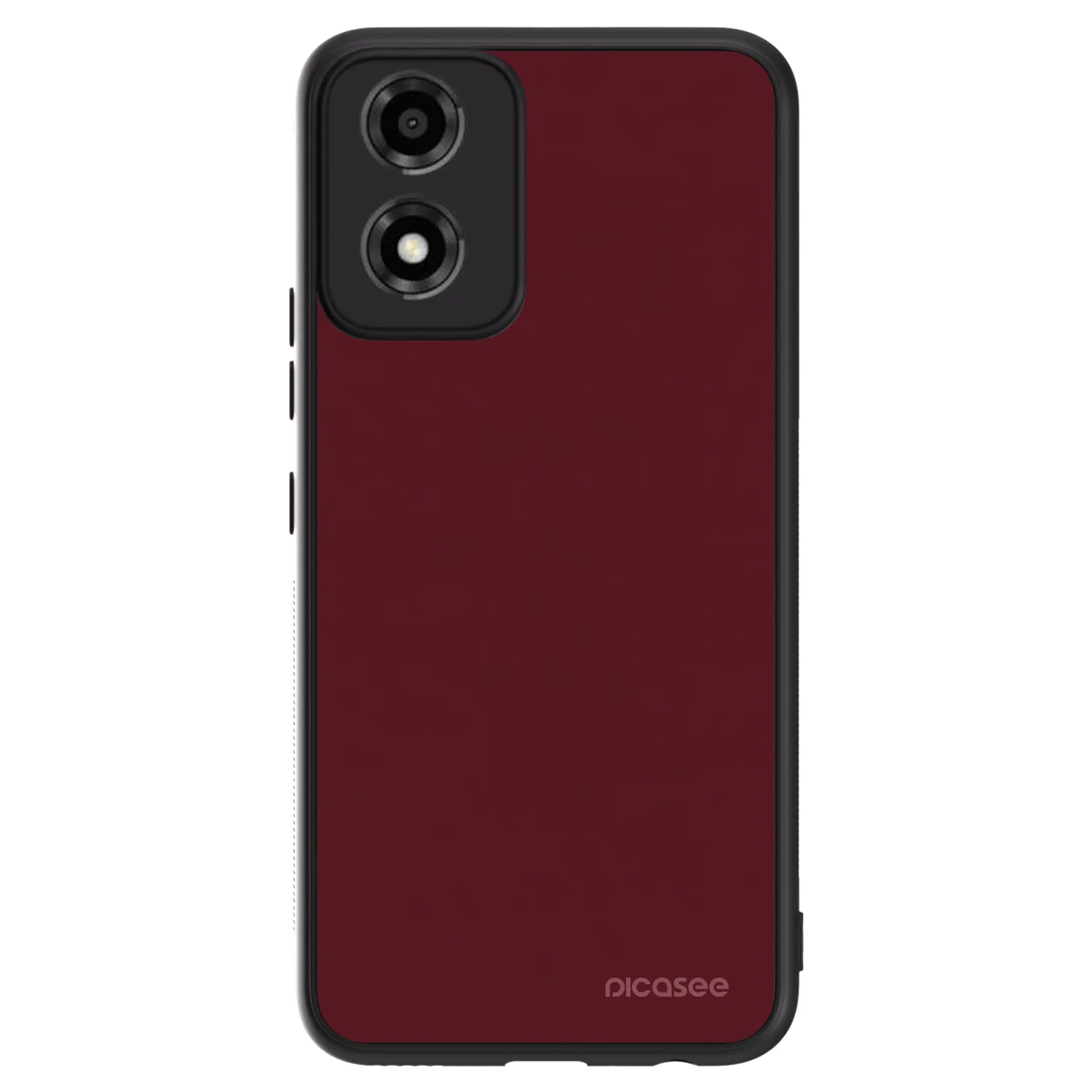Picasee ULTIMATE CASE für Motorola Moto E14 - Burgundy red