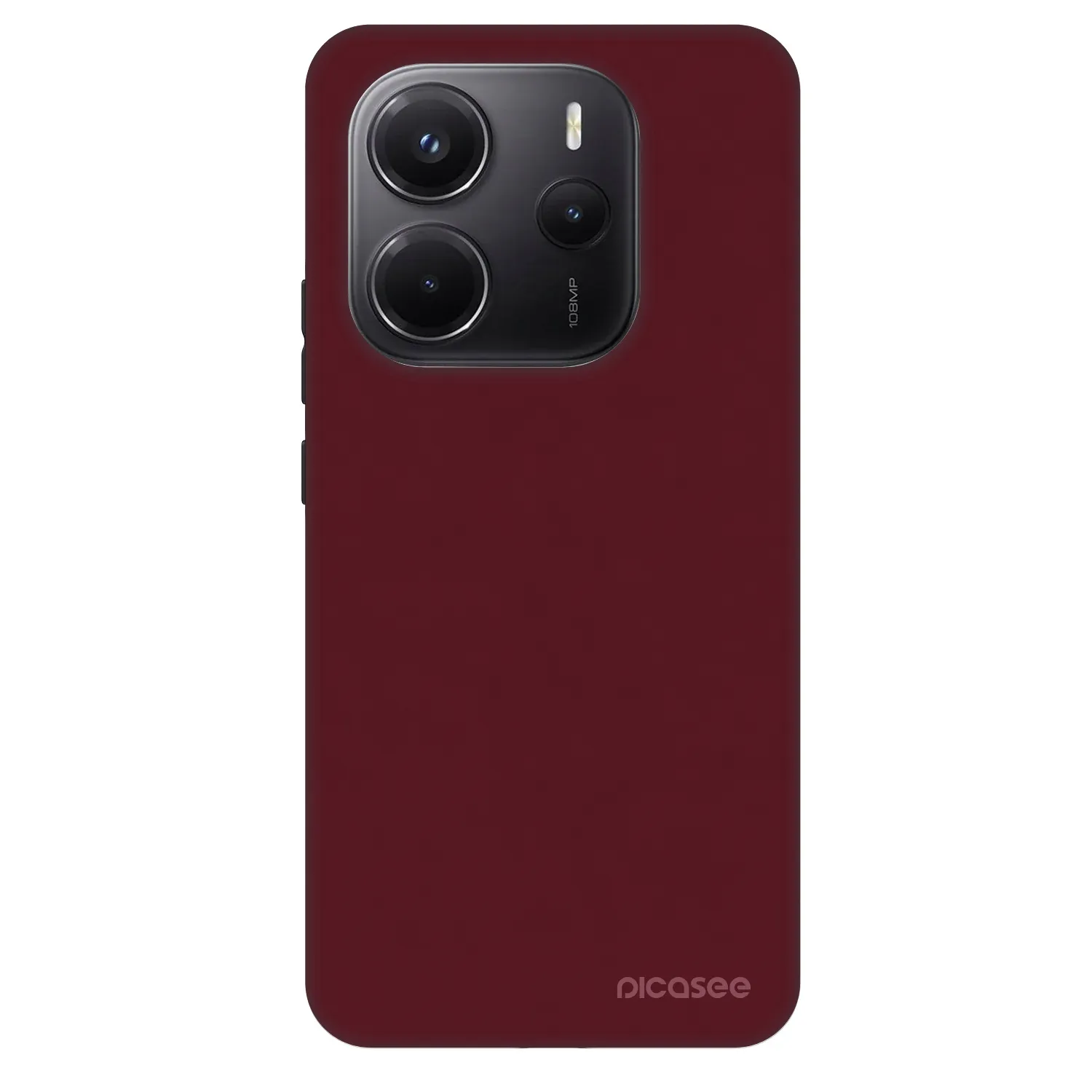 Picasee Fashion Case für Xiaomi Redmi Note 14 5G - Burgundy red