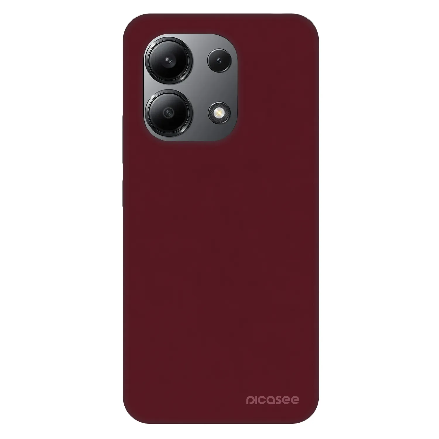 Picasee Fashion Case für Xiaomi Redmi Note 13 4G - Burgundy red