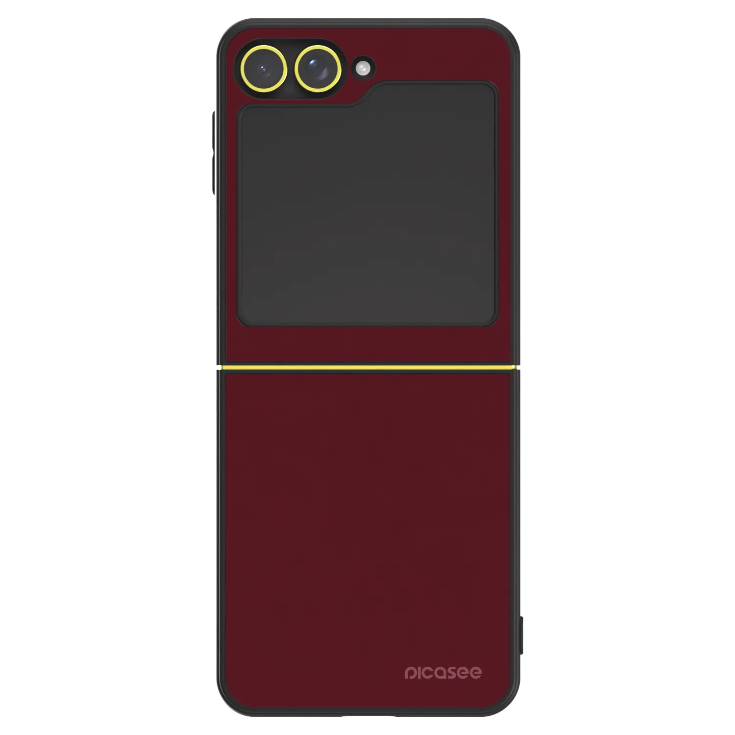 Picasee ULTIMATE CASE für Samsung Galaxy Z Flip7 FE 5G - Burgundy red