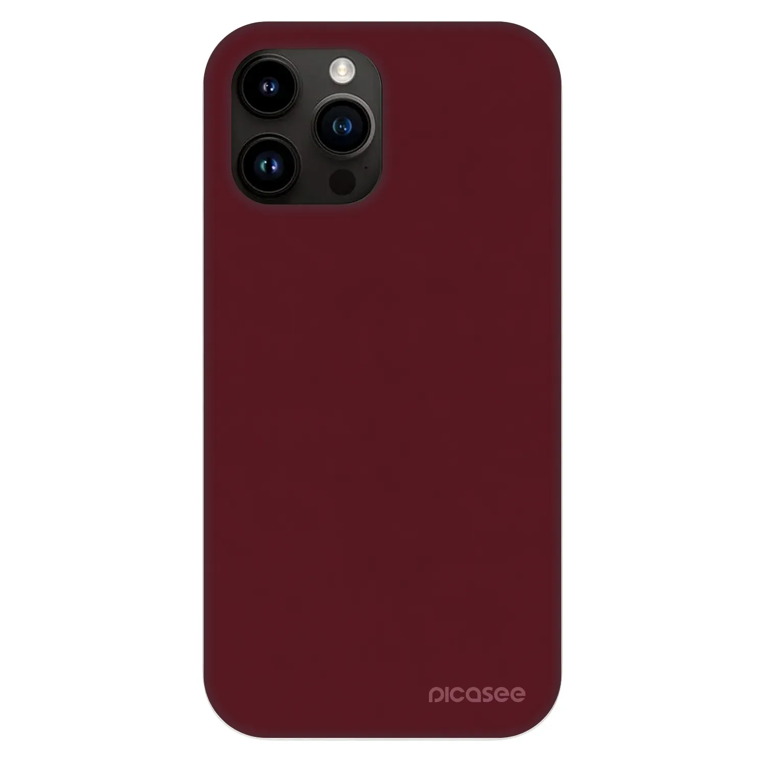 Picasee Fashion Case MagSafe für Apple iPhone 13 Pro Max - Burgundy red