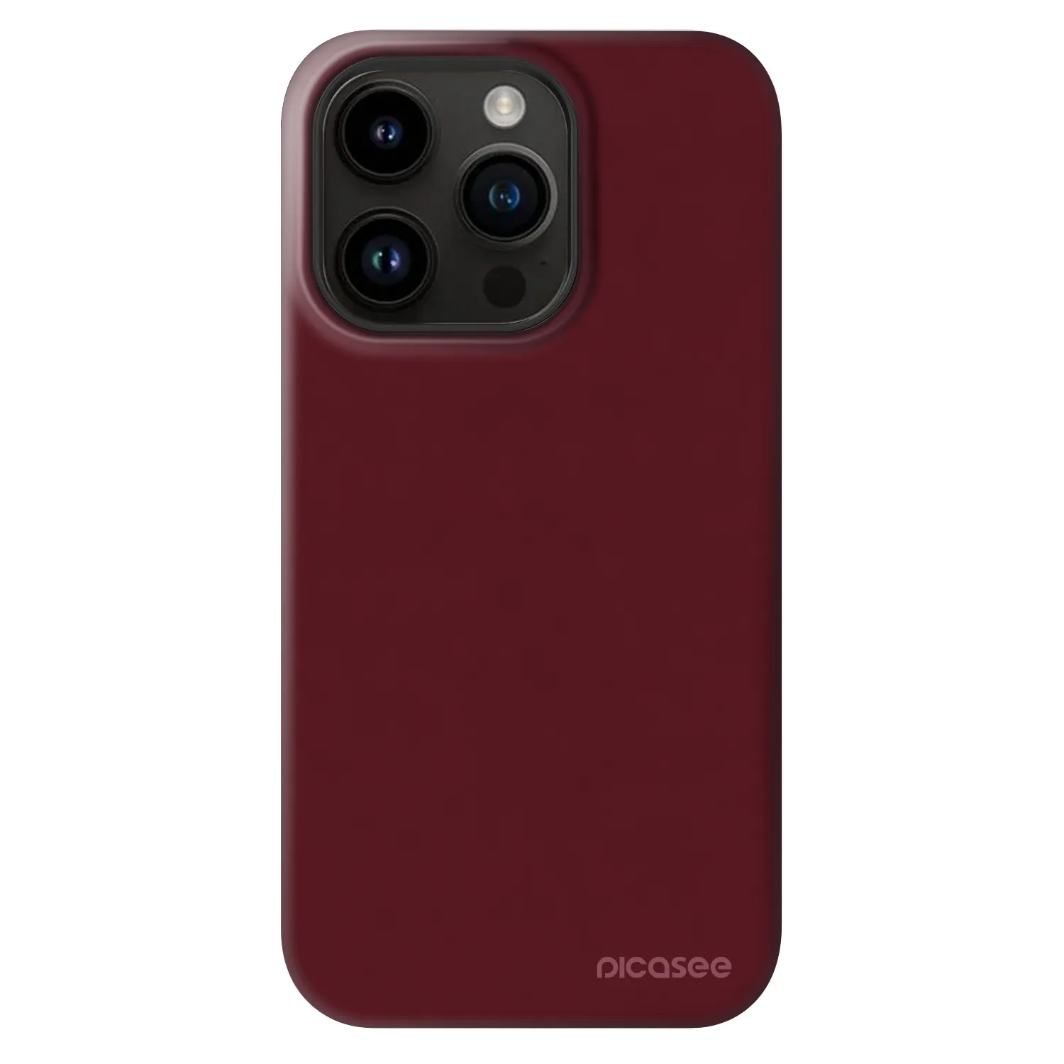 Picasee Fashion Case MagSafe für Apple iPhone 14 Pro - Burgundy red