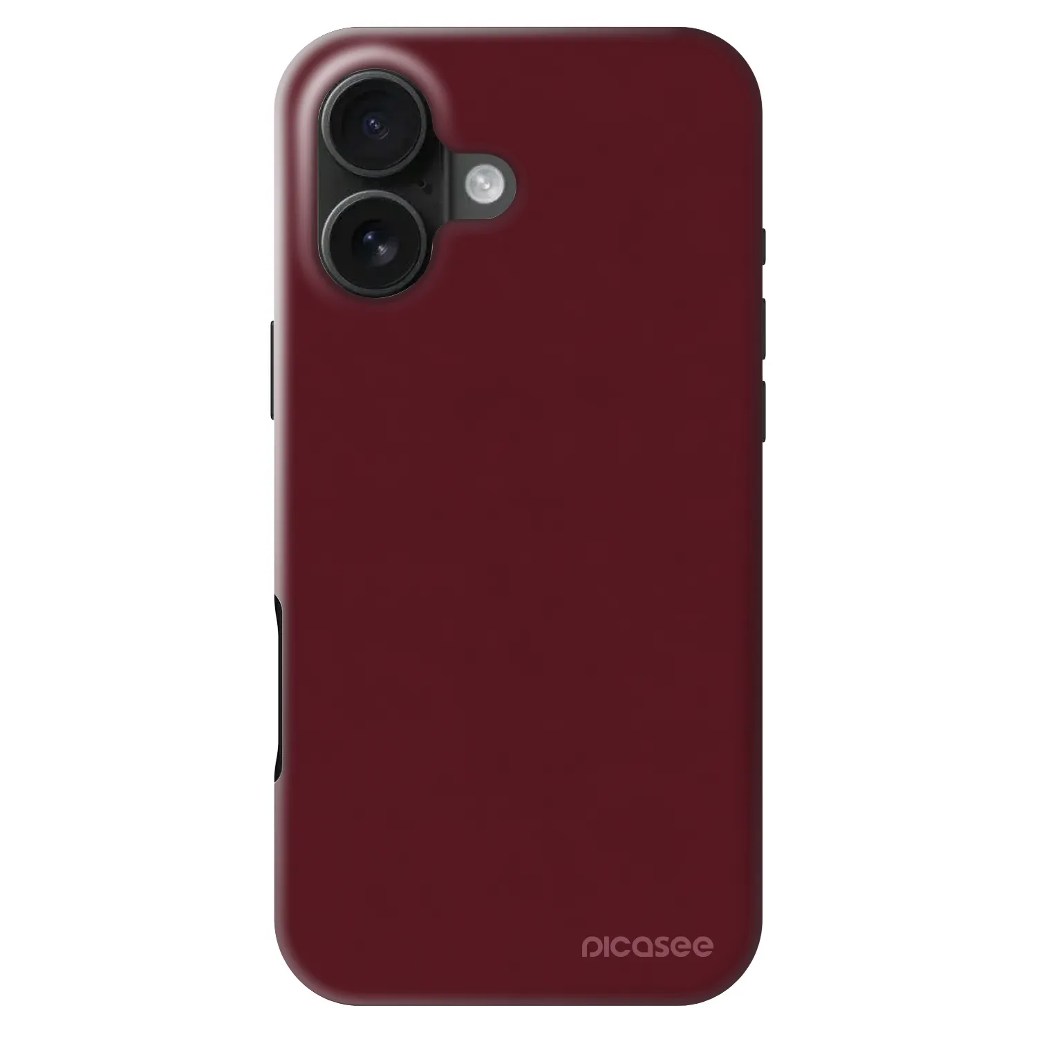 Picasee Fashion Case MagSafe für Apple iPhone 16 - Burgundy red