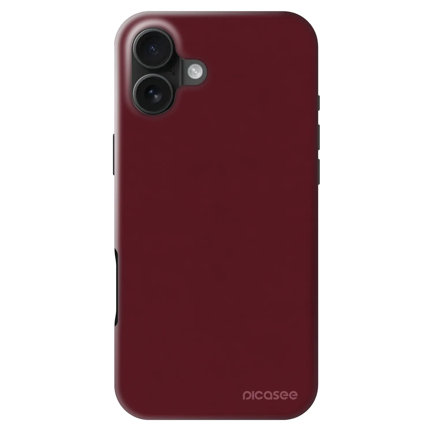 Picasee Fashion Case MagSafe für Apple iPhone 16 Plus - Burgundy red