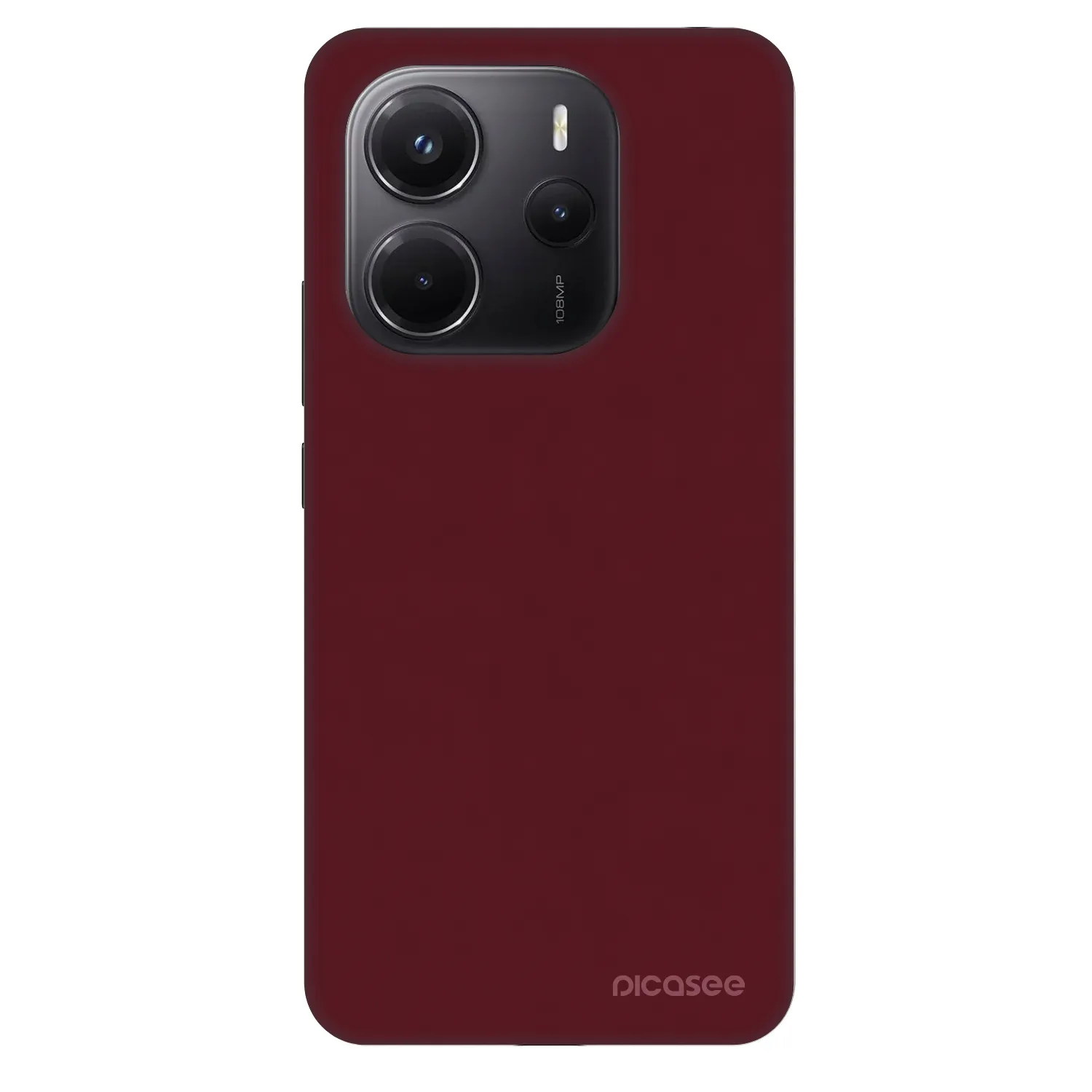 Picasee Fashion Case für Xiaomi Redmi Note 14 4G - Burgundy red