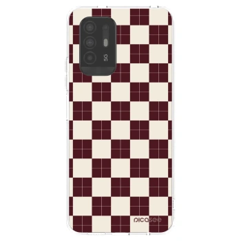 Picasee OPPO A94 5G Hülle - Transparentes Silikon - Checked Away