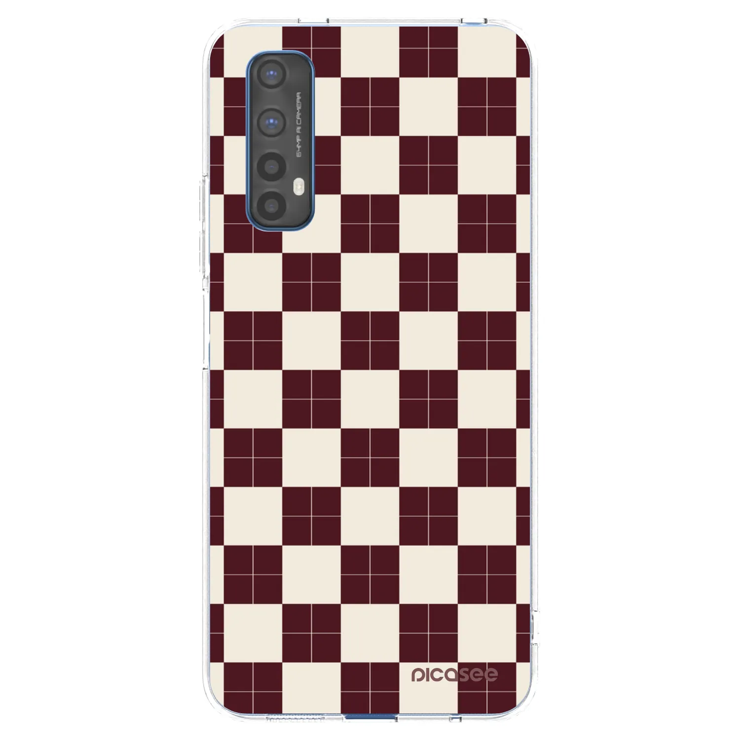 Picasee Realme 7 Hülle - Transparentes Silikon - Checked Away