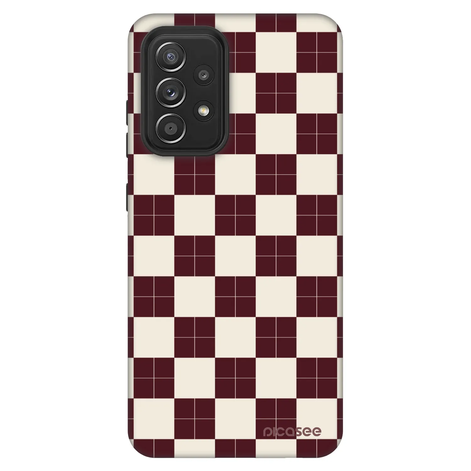 Picasee Fashion Case für Samsung Galaxy A52 5G A525F - Checked Away